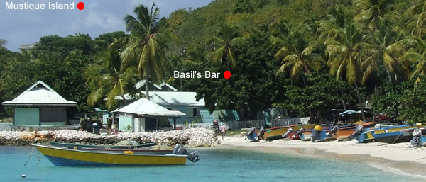 Mustique Island Caribbean
